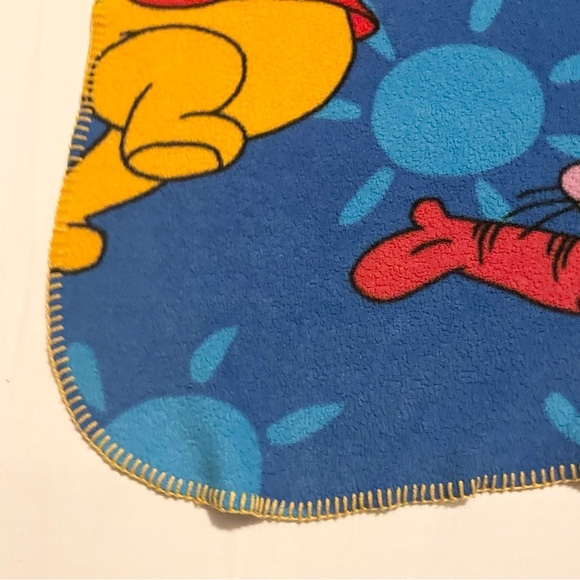 Vintage Winnie The Pooh Fleece Blanket Tigger - Picture 6 of 16